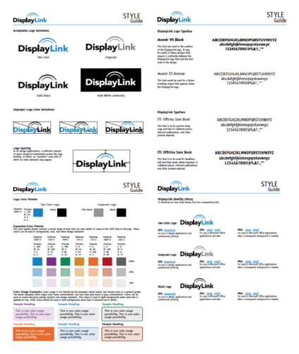Display-Link-Style-Guide