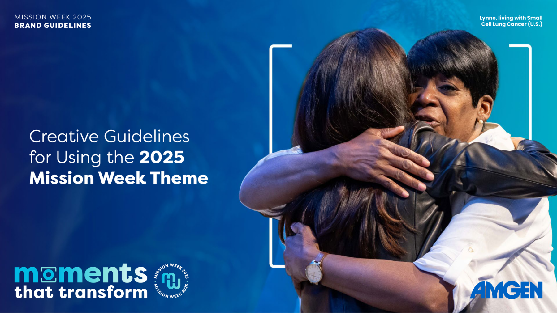 Amgen Mission Week 2025 Brand Guidelines