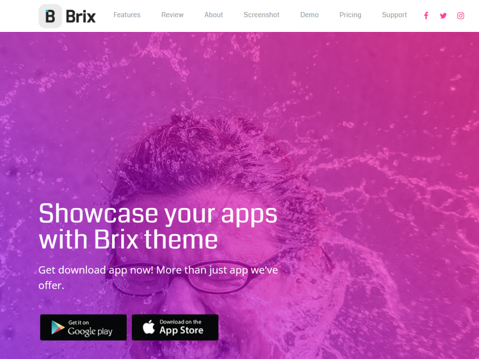 Brix App Showcase Website