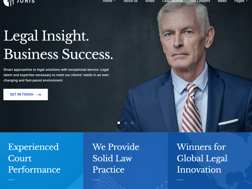 Juris Law Firm Website
